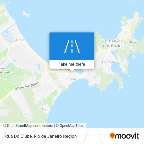 Rua Do Clube map