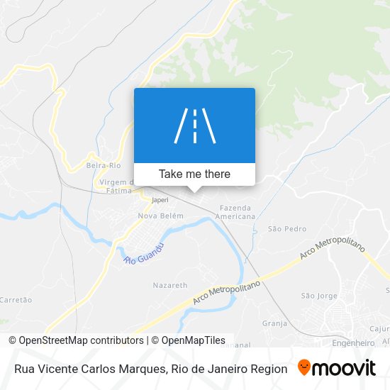Rua Vicente Carlos Marques map