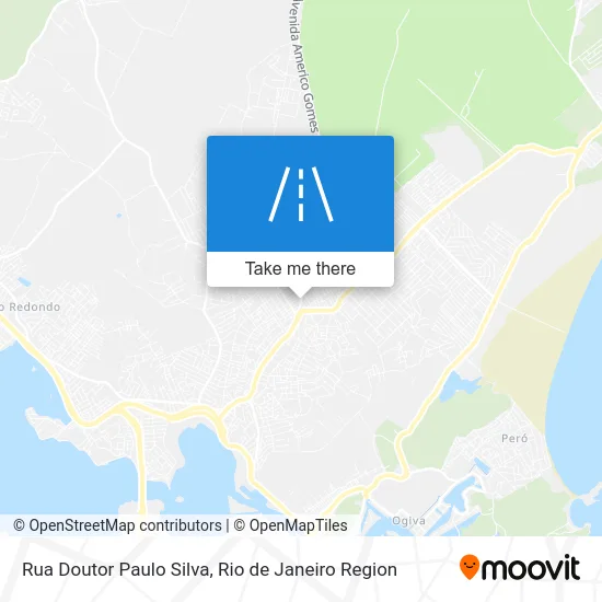 Rua Doutor Paulo Silva map