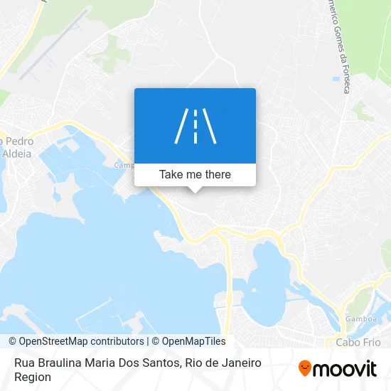 Rua Braulina Maria Dos Santos map