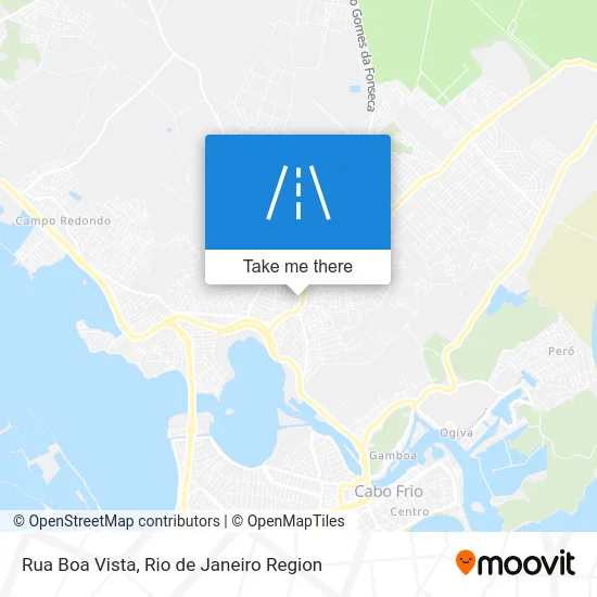 Rua Boa Vista map