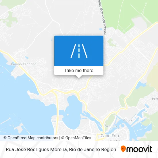 Rua José Rodrigues Moreira map