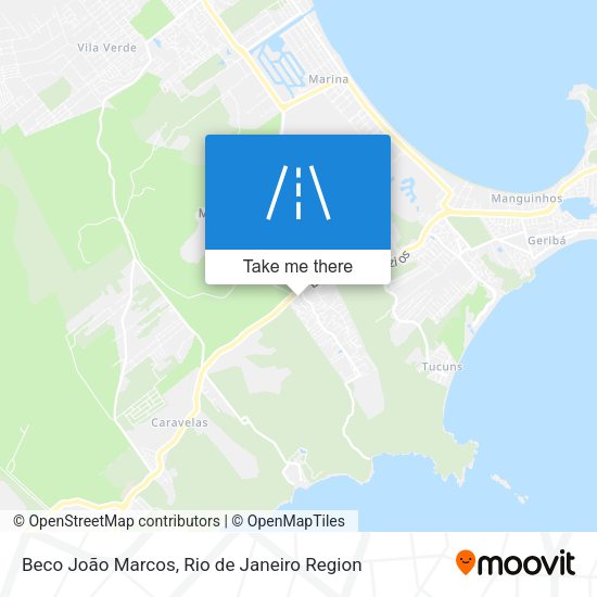 Beco João Marcos map