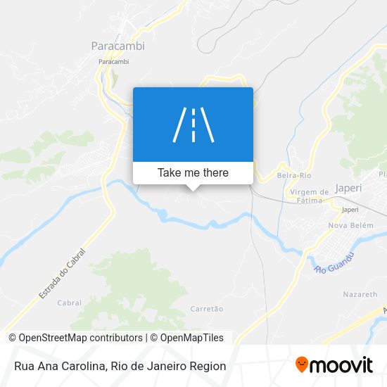 Rua Ana Carolina map