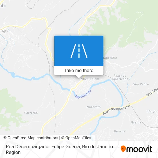Rua Desembargador Felipe Guerra map