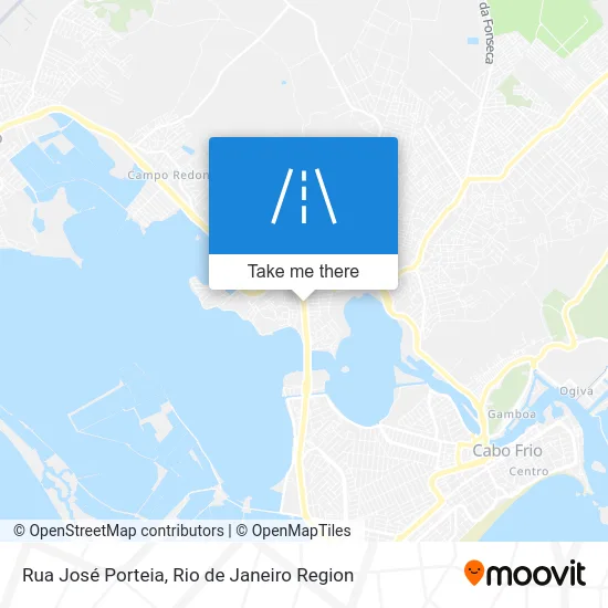 Rua José Porteia map