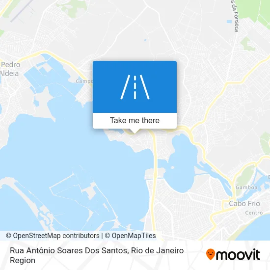 Rua Antônio Soares Dos Santos map