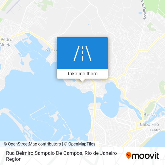 Rua Belmiro Sampaio De Campos map