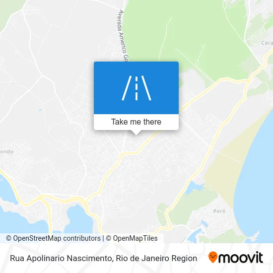 Rua Apolinario Nascimento map
