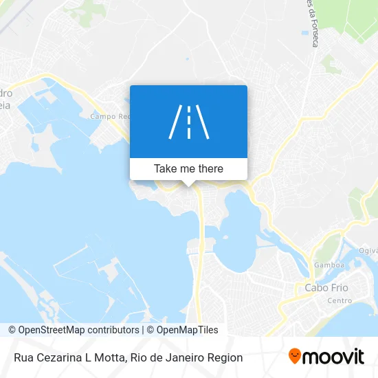 Rua Cezarina L Motta map