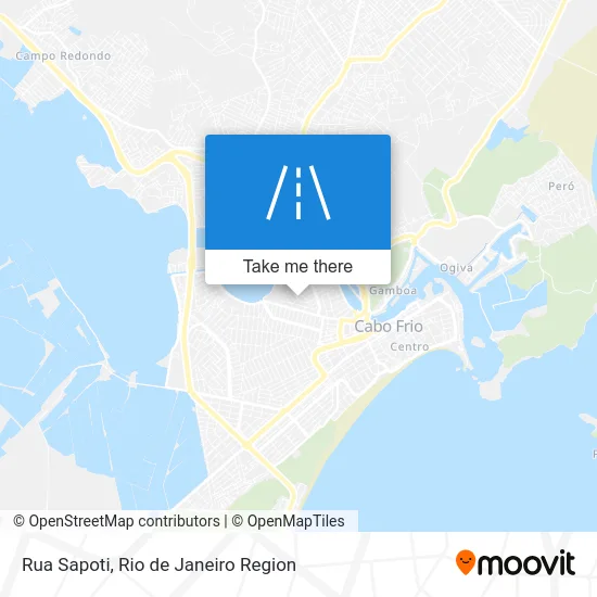 Rua Sapoti map