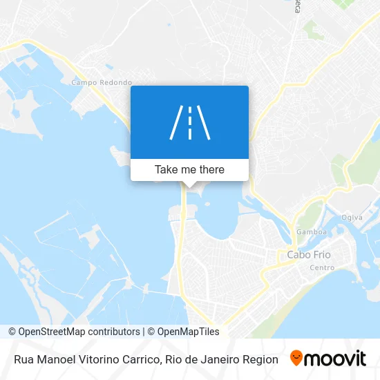 Rua Manoel Vitorino Carrico map