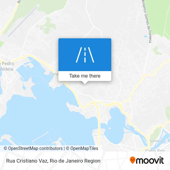 Rua Cristiano Vaz map
