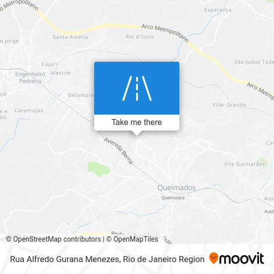 Rua Alfredo Gurana Menezes map