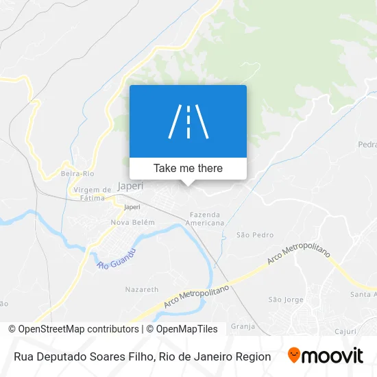 Rua Deputado Soares Filho map