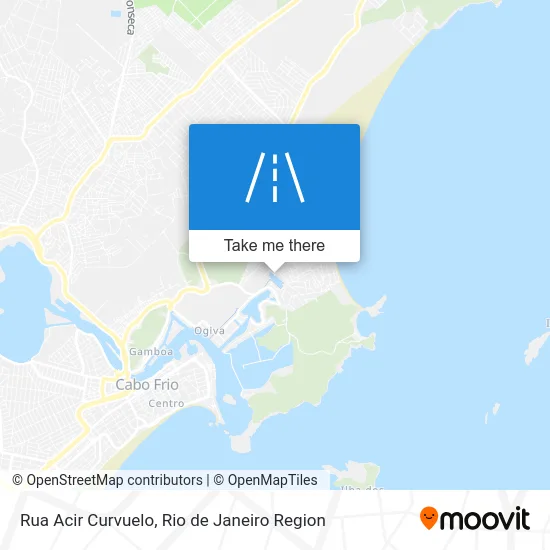 Rua Acir Curvuelo map