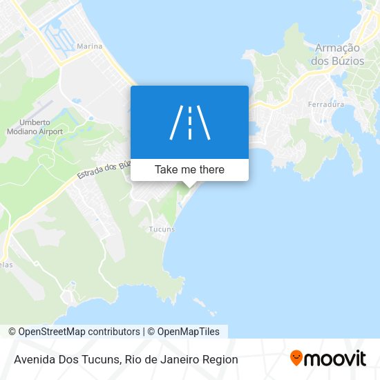 Avenida Dos Tucuns map