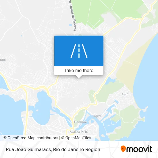 Rua João Guimarães map