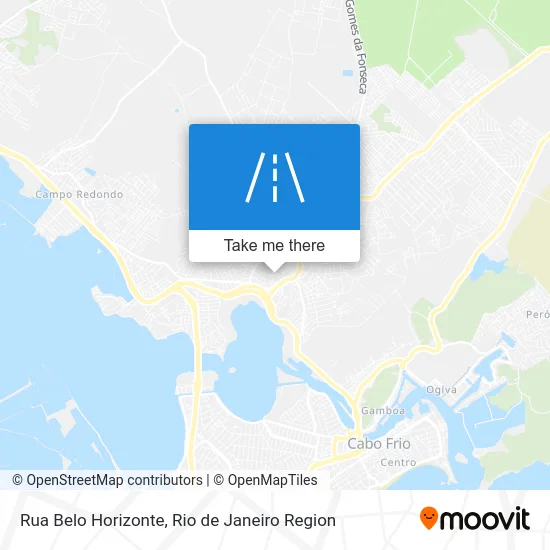 Rua Belo Horizonte map