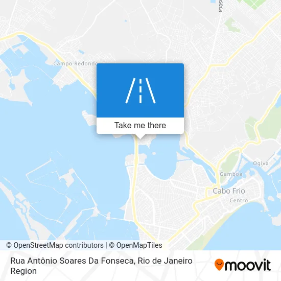 Rua Antônio Soares Da Fonseca map