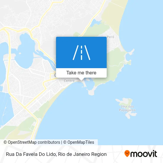Rua Da Favela Do Lido map