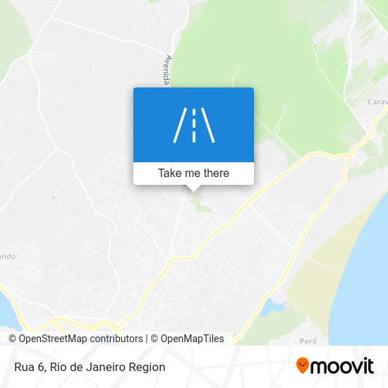 Rua 6 map