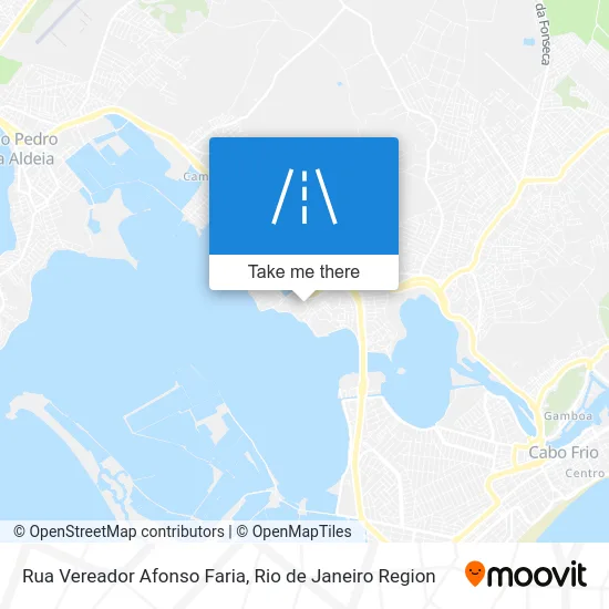 Rua Vereador Afonso Faria map