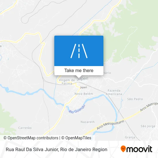 Rua Raul Da Silva Junior map