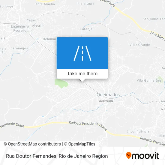 Rua Doutor Fernandes map