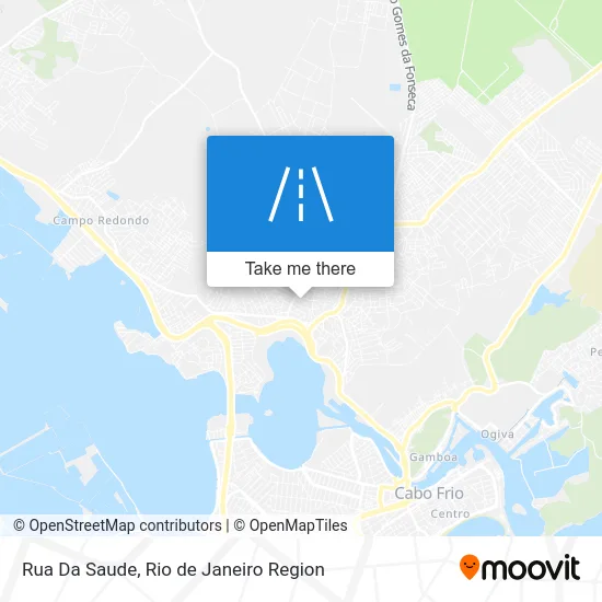 Rua Da Saude map