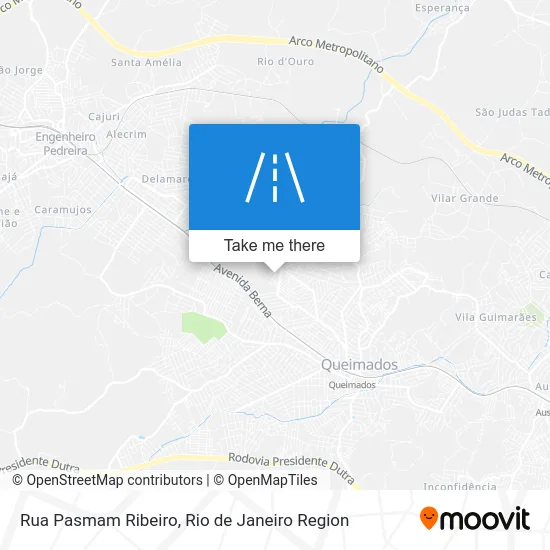 Rua Pasmam Ribeiro map