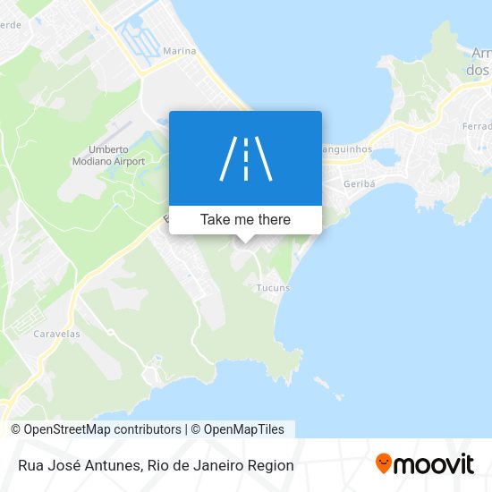 Rua José Antunes map