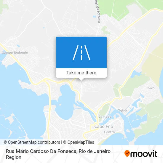 Rua Mário Cardoso Da Fonseca map