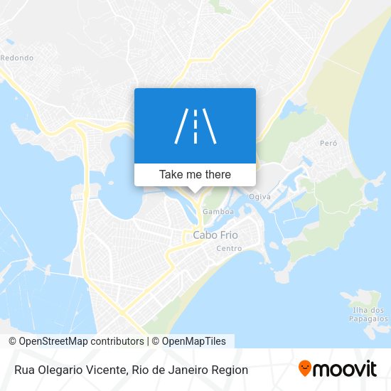Rua Olegario Vicente map