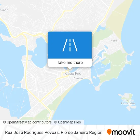 Rua José Rodrigues Povoas map