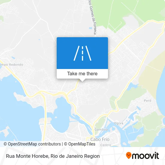 Rua Monte Horebe map