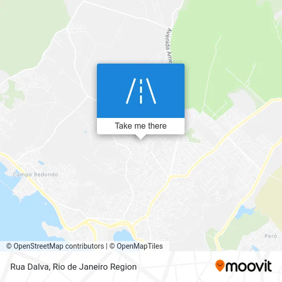 Rua Dalva map