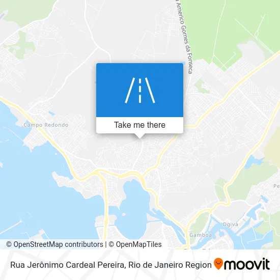 Rua Jerônimo Cardeal Pereira map
