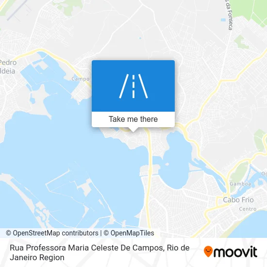 Rua Professora Maria Celeste De Campos map