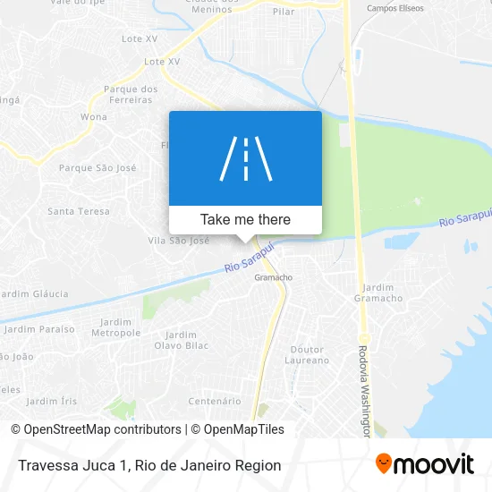 Travessa Juca 1 map