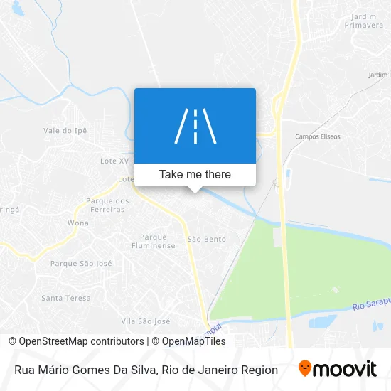 Rua Mário Gomes Da Silva map