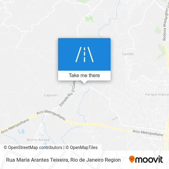 Rua Maria Arantes Teixeira map