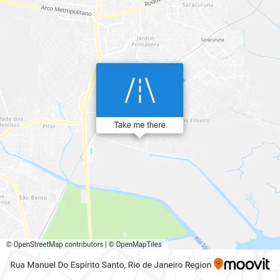 Rua Manuel Do Espírito Santo map