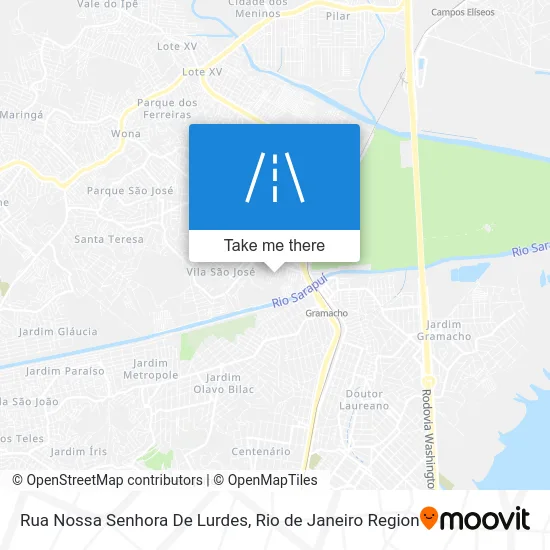 Rua Nossa Senhora De Lurdes map