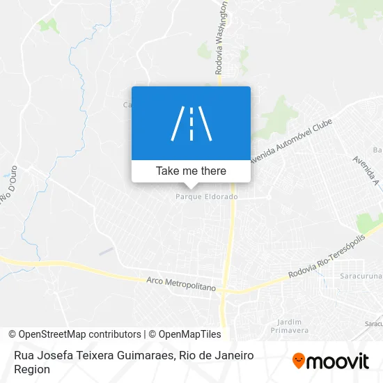 Rua Josefa Teixera Guimaraes map