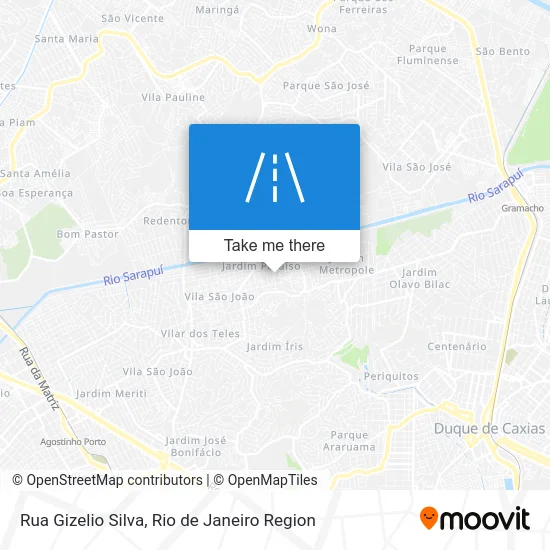 Rua Gizelio Silva map