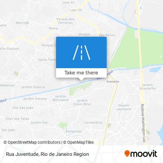 Rua Juventude map