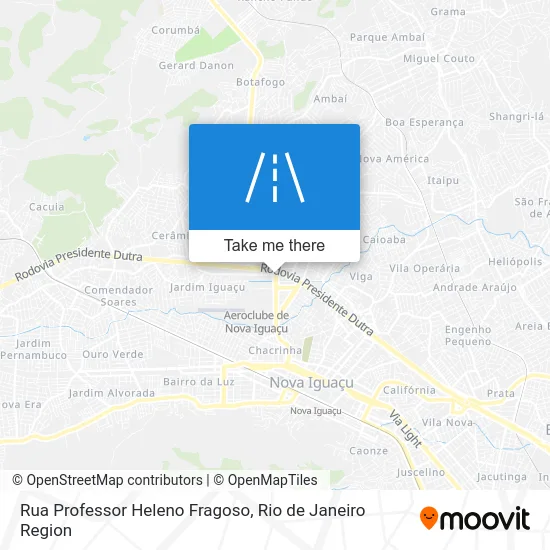 Rua Professor Heleno Fragoso map