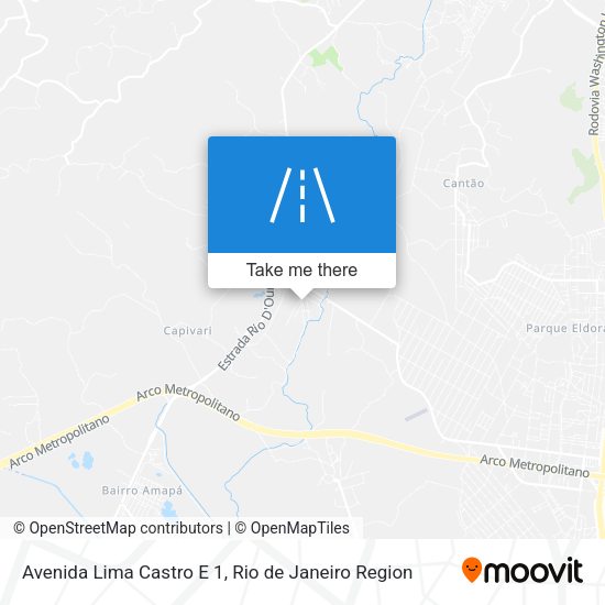 Avenida Lima Castro E 1 map