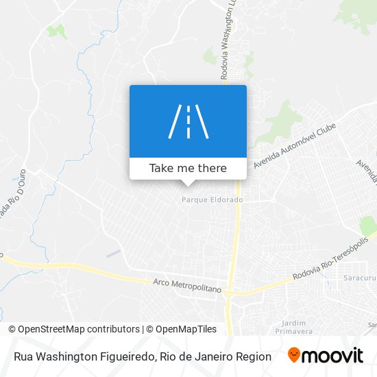 Rua Washington Figueiredo map